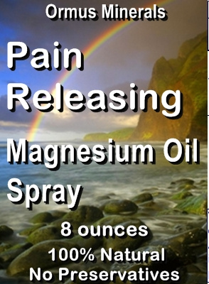 Ormus Minerals -Pain Releasing Magnesium Oil Spray Ormus Minerals -Pain Releasing Magnesium Oil Spray